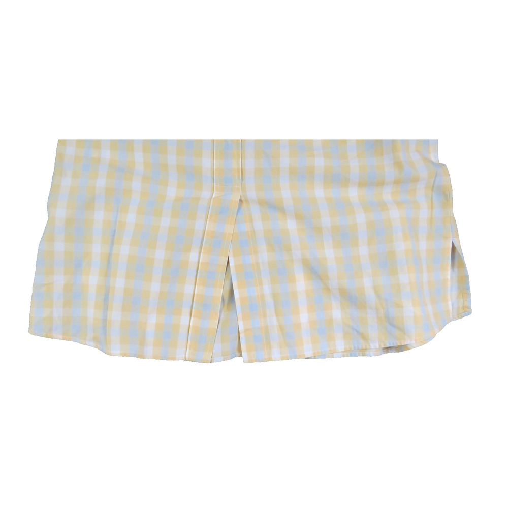Pendleton Womens S Yellow Gingham‎ Sleeveless Button office Shirt Cotton Casual - Picture 7 of 10